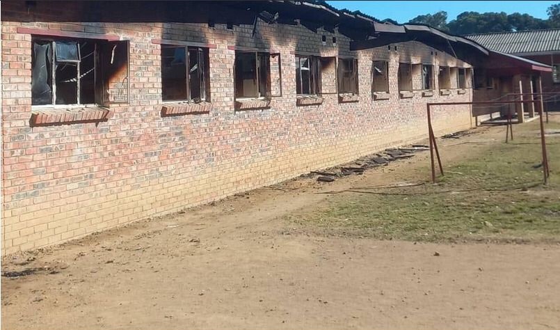 Matopo School Fire Leaves Dormitory in Ruins, 52 Students Unharmed